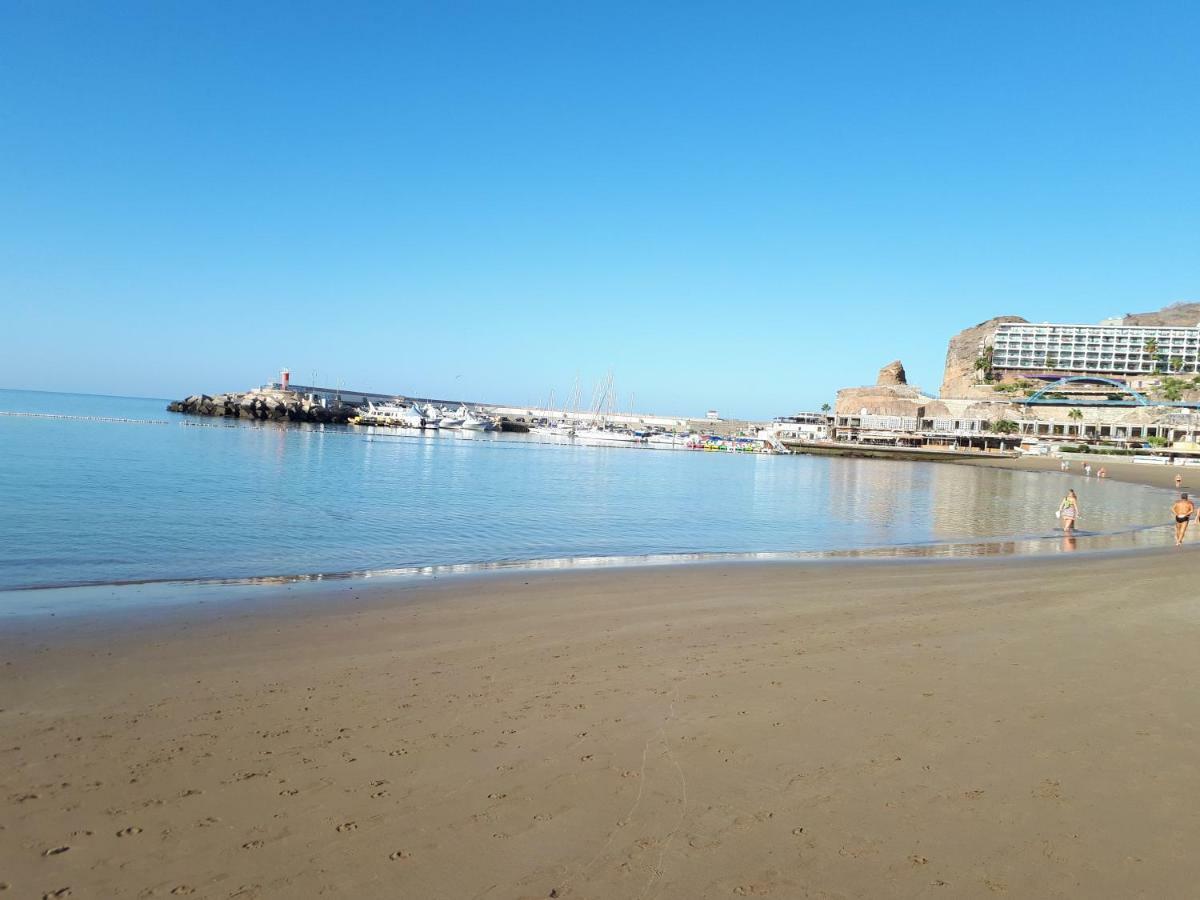 Apartment 3 Minutes From Puerto Rico Beach Mogan Bagian luar foto