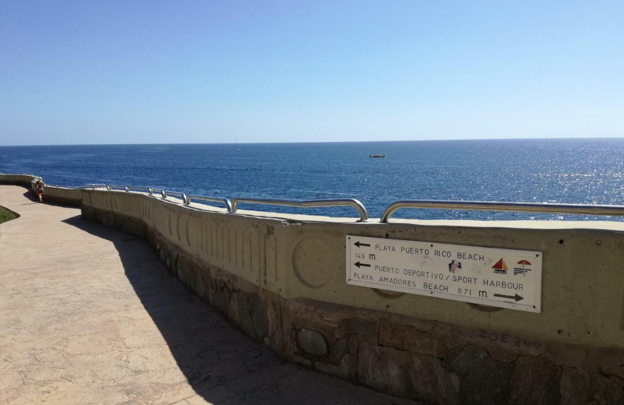 Apartment 3 Minutes From Puerto Rico Beach Mogan Bagian luar foto