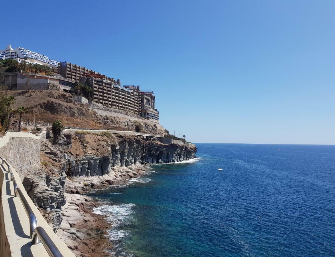 Apartment 3 Minutes From Puerto Rico Beach Mogan Bagian luar foto
